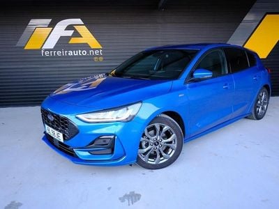 Azul Usado 2024 Ford Focus ST-Line | € 21.500 (Preço justo)