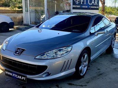 Usado Peugeot 407 Coupe Sport 136 HP (100 kW) 2009 Cinzento Coupé