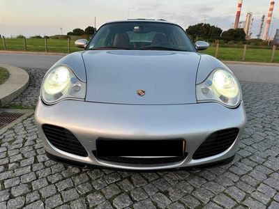 Usado Porsche 996 320 HP (235 kW) 2002 Cinzento Cabrios