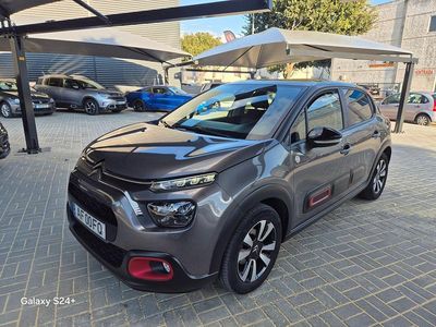 Cinza Usado 2021 Citroën C3 PureTech Citadino | € 12.900 (Preço justo)