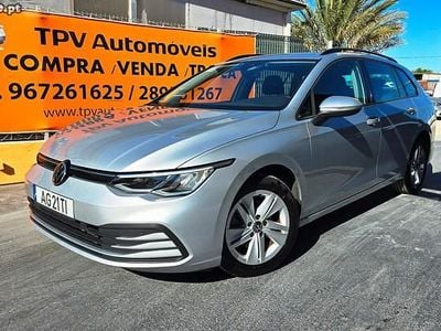 Usado VW Golf VIII Life 110 HP (80 kW) 2021 Cinza Carrinha