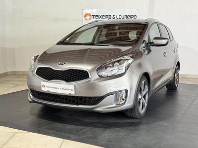 Usado Kia Carens 136 HP (100 kW) 2016 Cinzento Monovolume