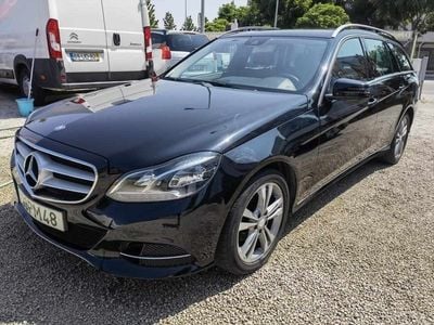 Preto Usado 2015 Mercedes E220 Carrinha | € 24.900 (Preço elevado)