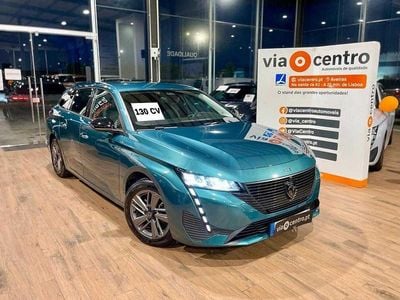 Usado Peugeot 308 SW Active 130 HP (95 kW) 2023 Verde claro Carrinha