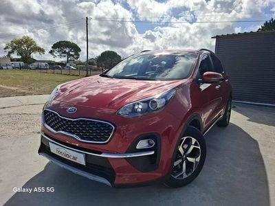 Usado Kia Sportage 136 HP (100 kW) 2021 Vermelho SUV