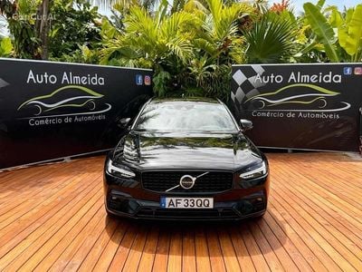 Usado Volvo V90 R-Design 197 HP (144 kW) 2021 Preto Carrinha