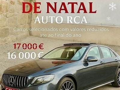 Cinza Usado 2014 Mercedes E300 AMG line Sedan | € 16.000 (Preço justo)