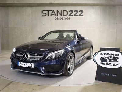 Usado Mercedes C180 156 HP (114 kW) 2018 Azul Sedan