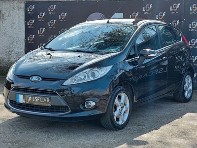 usado Ford Fiesta 1.25 82cv, 5.p, Titanium, extras, m.bom