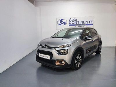 Cinzento Usado 2022 Citroën C3 PureTech Citadino | € 15.490 (Preço justo)