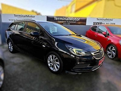 Usado Opel Astra Edition 110 HP (80 kW) 2019 Preto Carrinha