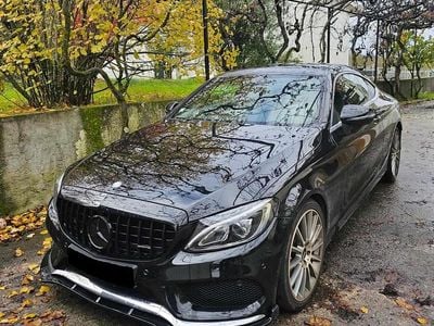 Preto Usado 2016 Mercedes C250 Coupé | € 28.000 (Bom preço)