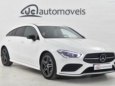 Branco Usado 2022 Mercedes CLA180 AMG line Sedan | € 32.300 (Preço justo)