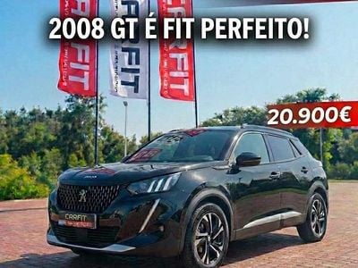 Preto Usado 2020 Peugeot 2008 GT-line SUV | € 20.900 (Preço justo)