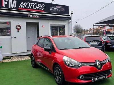 Usado Renault Clio GrandTour 90 HP (66 kW) 2015 Vermelho Carrinha