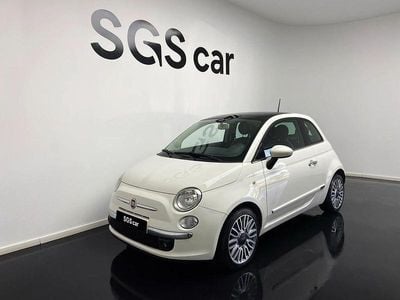 Branco Usado 2015 Fiat 500 Lounge Citadino | € 8.900 (Preço justo)