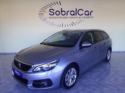 Usado Peugeot 308 SW 102 HP (75 kW) 2020 Cinzento Carrinha