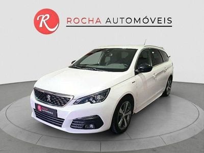 Branco Usado 2018 Peugeot 308 GT-line Carrinha | € 12.999 (Preço elevado)