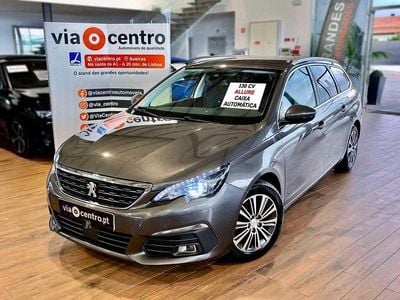 Cinza Usado 2021 Peugeot 308 Allure Carrinha | € 15.750 (Preço justo)