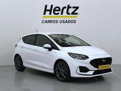 Usado Ford Fiesta ST-Line 100 HP (73 kW) 2022 Branco Citadino