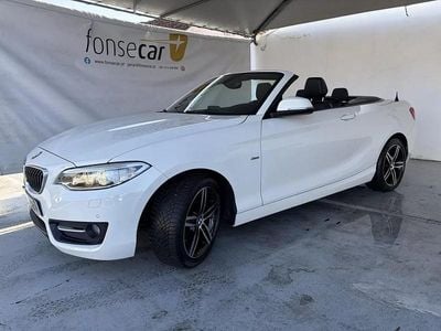 Usado BMW 218 Sport Line 150 HP (110 kW) 2016 Branco Cabrios