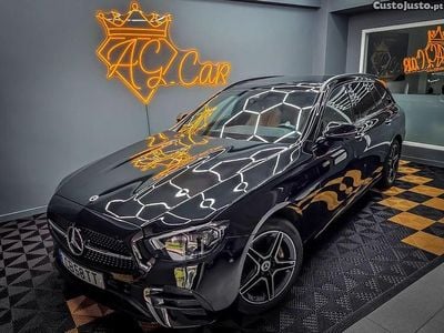 Preto Usado 2020 Mercedes E300 AMG line Carrinha | € 34.490 (Bom preço)