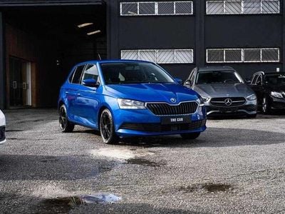 Usado Skoda Fabia Essence 95 HP (69 kW) 2021 Azul Citadino