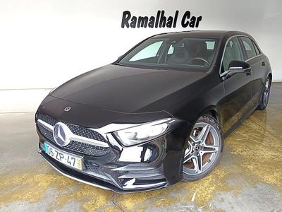 Usado Mercedes A200 AMG line 163 HP (119 kW) 2019 Preto Sedan