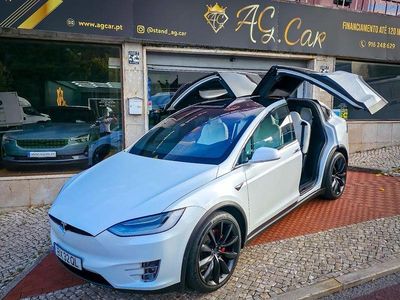 Branco Usado 2020 Tesla Model X Performance SUV | € 56.990 (Preço justo)