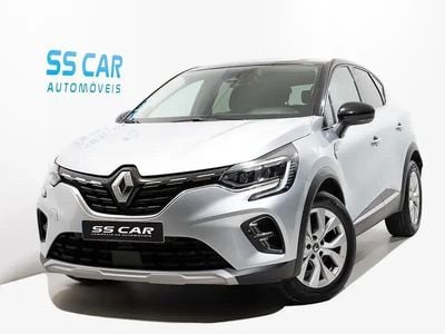 Cinza Usado 2021 Renault Captur Intens SUV | € 13.990 (Preço justo)