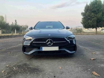 Usado Mercedes C220 200 HP (147 kW) 2021 Preto Carrinha