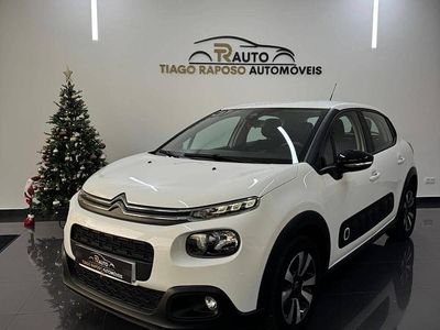Branco Usado 2020 Citroën C3 Feel | € 13.400 (Preço justo)