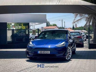 Azul Usado 2019 Tesla Model 3 Performance Sedan | € 28.990 (Preço justo)