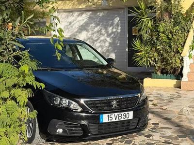 Preto Usado 2018 Peugeot 308 SW Carrinha | € 15.900 (Preço justo)
