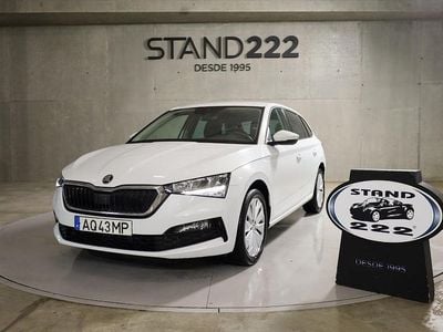 Usado Skoda Scala Ambition 110 HP (80 kW) 2022 Branco Citadino