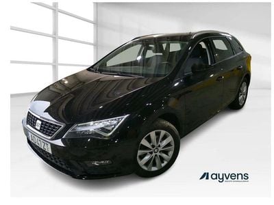 Usado Seat Leon ST 115 HP (84 kW) 2020 Preto Carrinha
