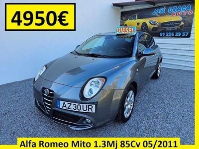 Cinzento Usado 2011 Alfa Romeo MiTo Citadino | € 4.950 (Preço justo)