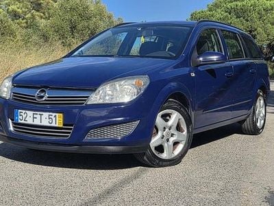 Usado Opel Astra Edition 90 HP (66 kW) 2008 Azul Carrinha