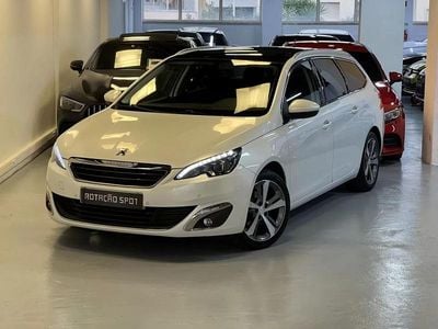 Usado Peugeot 308 SW Allure 120 HP (88 kW) 2015 Branco Carrinha