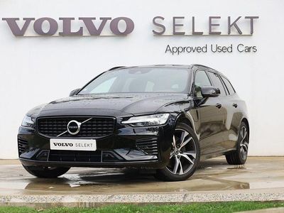 Preto Usado 2021 Volvo V60 R-Design Carrinha | € 34.800 (Caro)