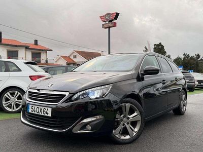 Usado Peugeot 308 SW 120 HP (88 kW) 2016 Preto Carrinha