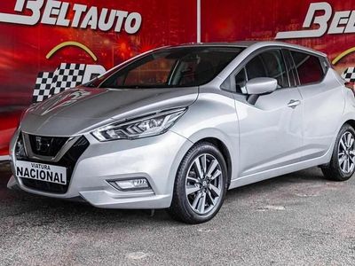 Usado Nissan Micra N-Connecta 90 HP (66 kW) 2018 Cinza Citadino