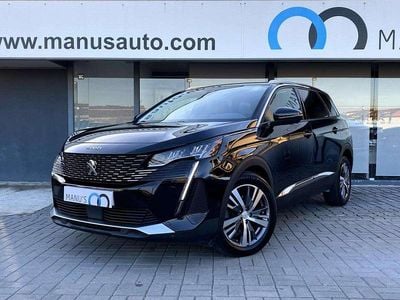 Preto Usado 2021 Peugeot 5008 Allure | € 23.900 (Preço justo)