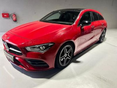 Vermelho Usado 2020 Mercedes CLA200 Shooting Brake AMG line Carrinha | € 35.500 (Preço elevado)