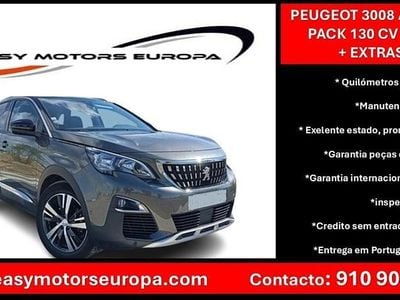 Cinzento Usado 2019 Peugeot 3008 | € 17.990 (Super Preço)