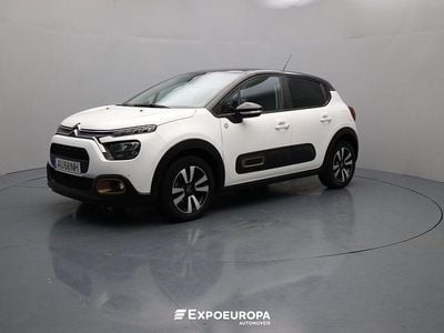 Branco Usado 2022 Citroën C3 PureTech Sedan | € 13.490 (Preço justo)