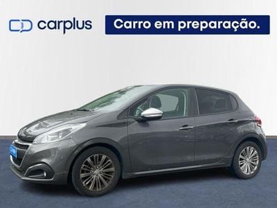 Cinza Usado 2019 Peugeot 208 Signature Sky Citadino | € 13.500 (Preço elevado)