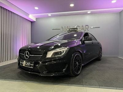 Usado Mercedes CLA220 AMG line 177 HP (130 kW) 2014 Preto Sedan