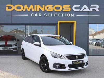 Branco Usado 2018 Peugeot 308 SW Carrinha | € 12.000 (Bom preço)