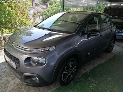 Cinza Usado 2020 Citroën C3 PureTech Citadino | € 15.750 (Preço elevado)